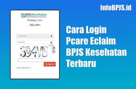 new pcare bpjs kesehatan go id eclaim login